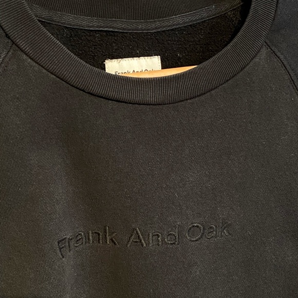 Black Frank &Oak sweater - Picture 2 of 4